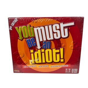 You Must Be An Idiot Third Edition R&R Games Sealed New‎